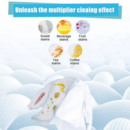 30/60/90/120Pcs Portable Laundry Tablets Cleaning Clothes Laundry Paper Concentrated Washing Powder Detergent Washing Machines
